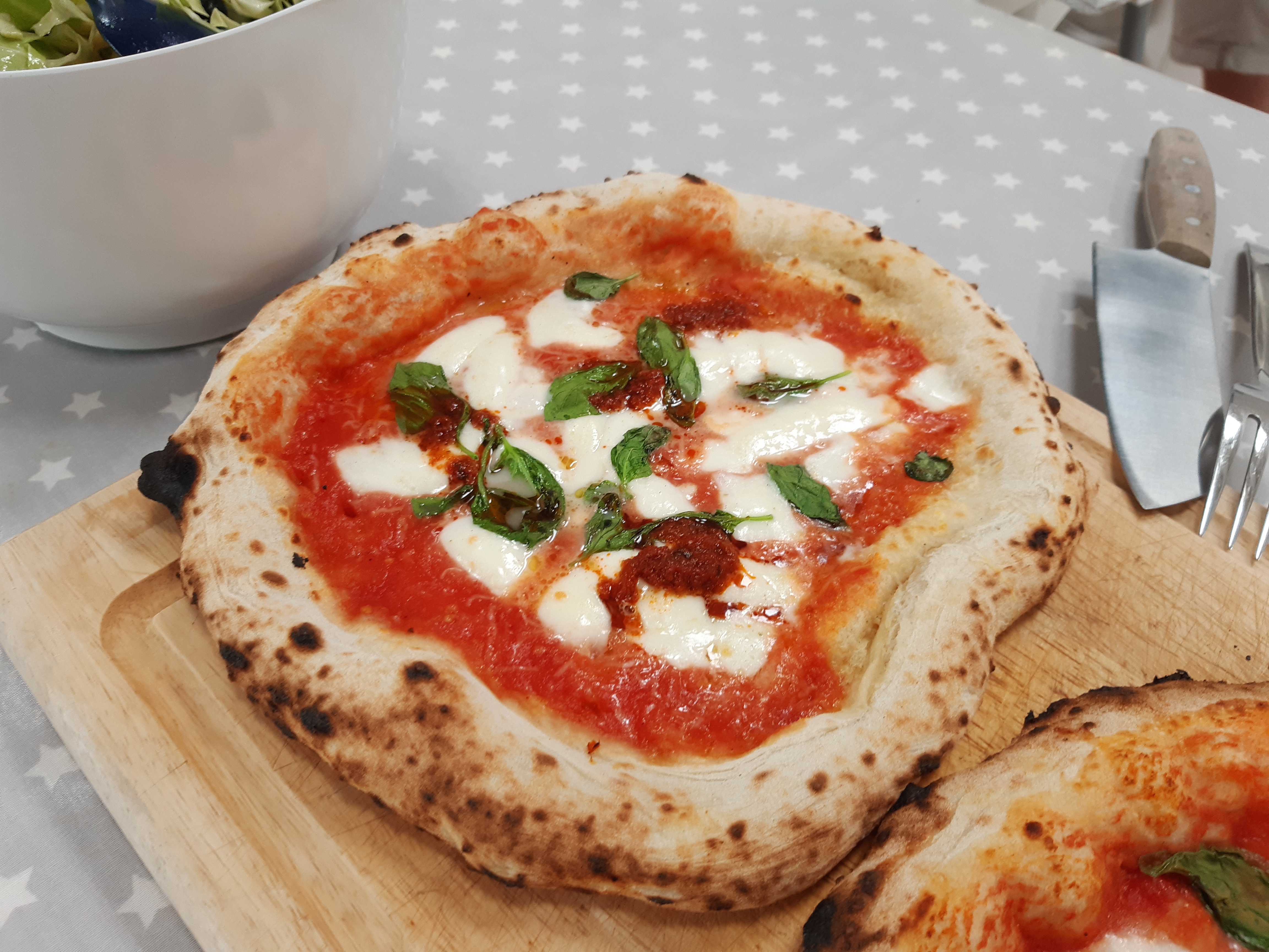 Margherita with Pesto